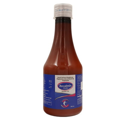 Recalmin Plus Bottle Of 200ml Syrup