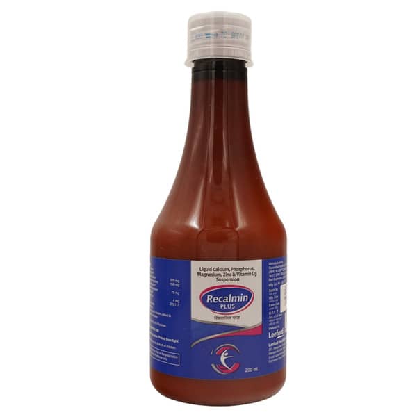 Recalmin Plus Bottle Of 200ml Syrup