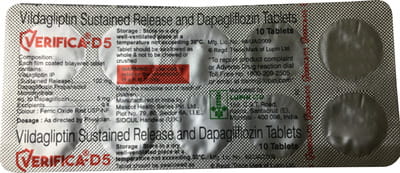 Verifica D 5mg Strip Of 10 Tablets