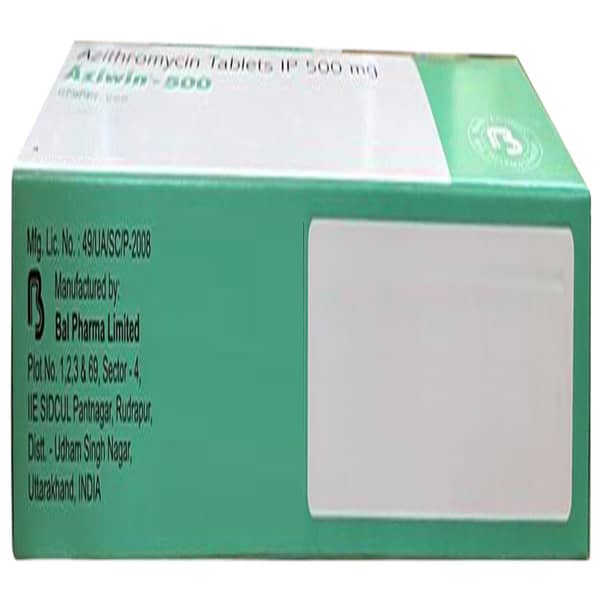 Aziwin 500Mg Strip Of 5 Tablets