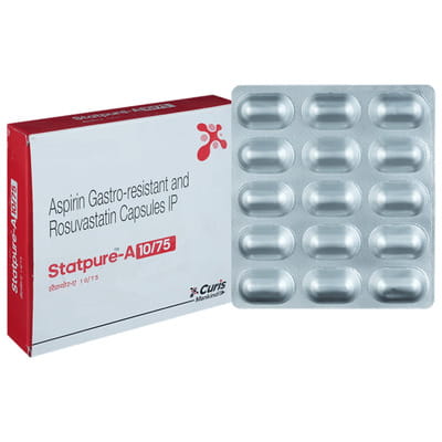 Statpure A 10/75mg Strip Of 15 Capsules