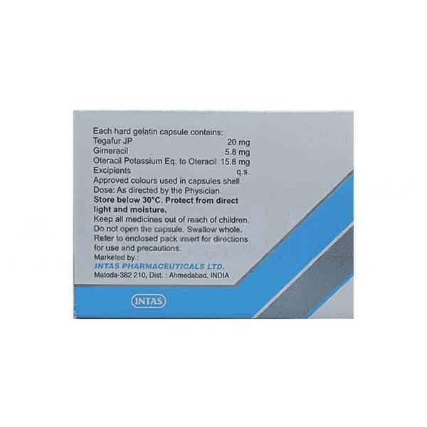 S One Trio 20Mg Strip Of 7 Capsules