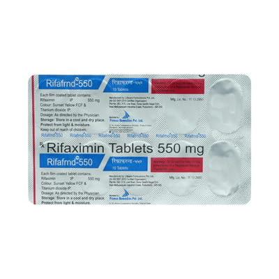 Rifafrnd 550mg Strip Of 10 Tablets