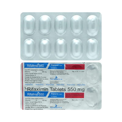 Rifafrnd 550mg Strip Of 10 Tablets