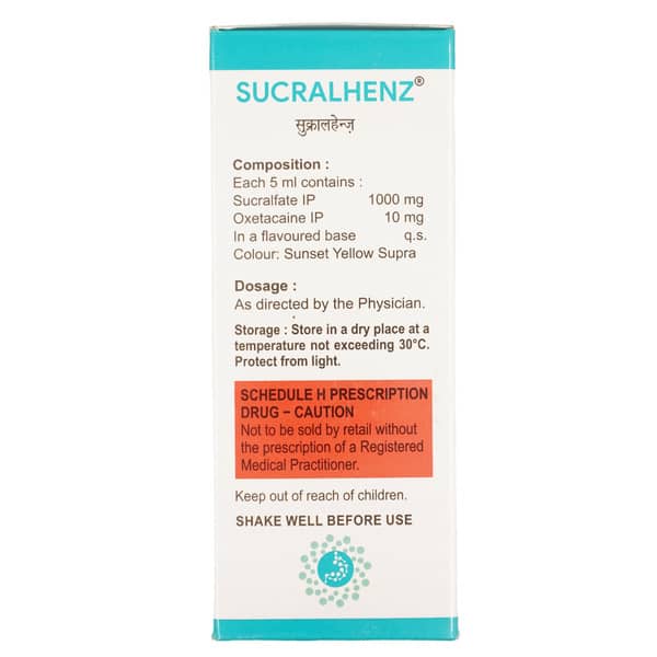 Sucralhenz Peppermint Flavour Bottle Of 200Ml Suspension