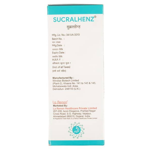 Sucralhenz Peppermint Flavour Bottle Of 200Ml Suspension