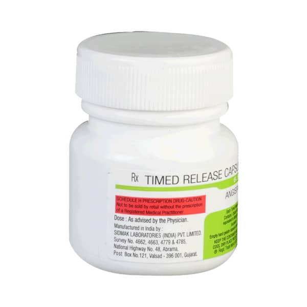 Angispan Tr 6.5mg Bottle Of 30 Capsules