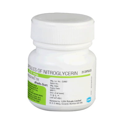 Angispan Tr 6.5mg Bottle Of 30 Capsules