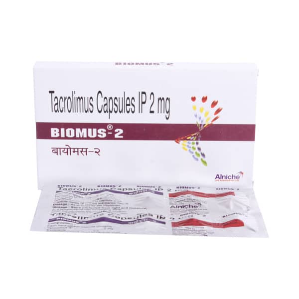Biomus 2mg Strip Of 10 Capsules