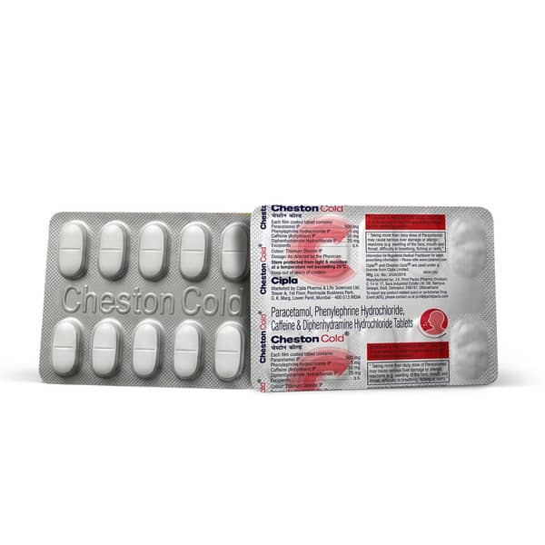 Cheston Cold Strip Of 10 Tablets