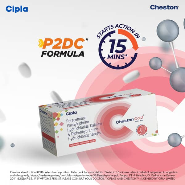 Cheston Cold Strip Of 10 Tablets