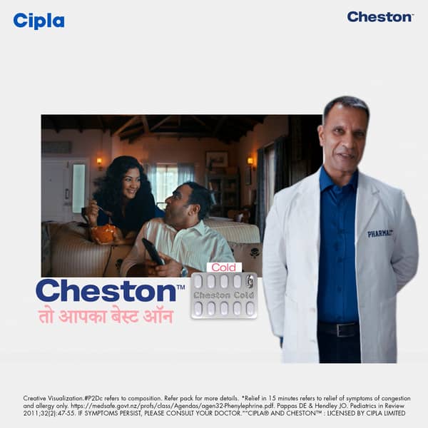 Cheston Cold Strip Of 10 Tablets