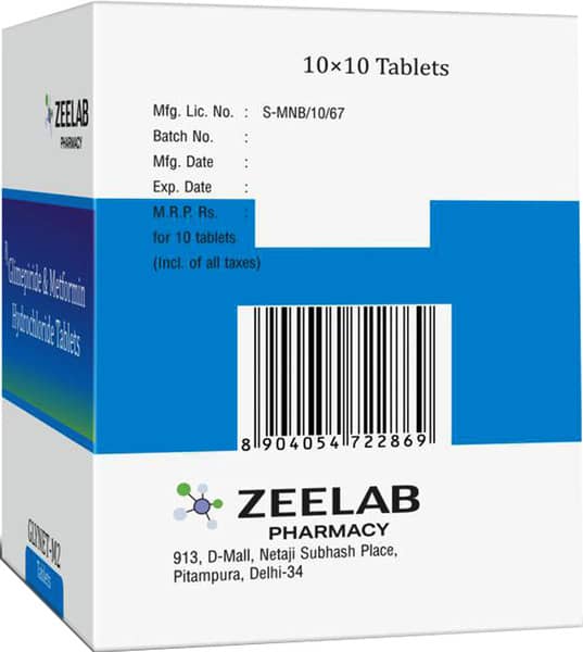 Glynet M 2Mg Strip Of 10 Tablets