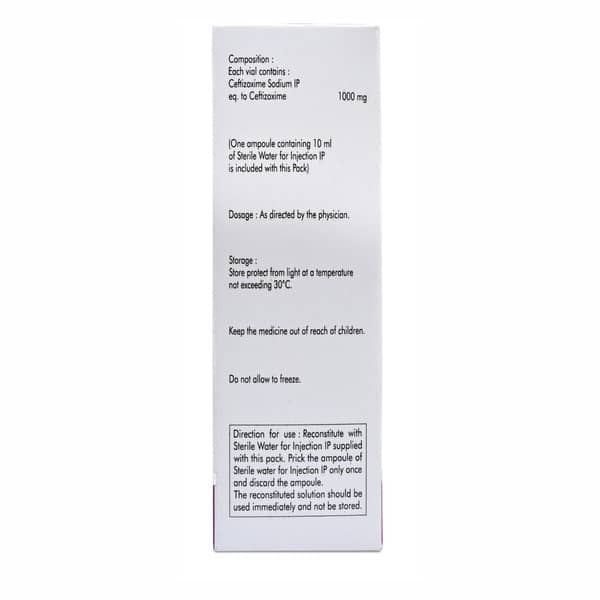 Ceftiwem 1gm Dry Vial Of 1 Powder For Injection