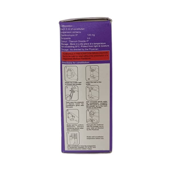 Clarinova 125mg Mixed Fruit Flavour Bottle Of 30ml Dry Syrup