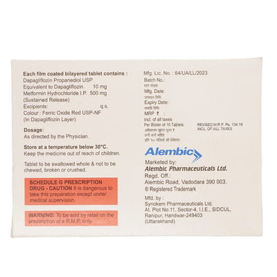 Donance M 500mg Strip Of 10 Tablets