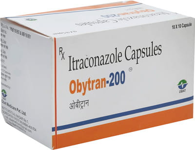 Obytran 200mg Strip Of 10 Capsules