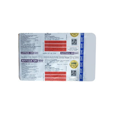 Justoza Sm 500mg Strip Of 10 Tablets