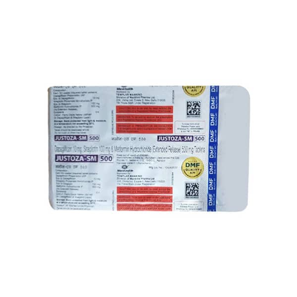 Justoza Sm 500mg Strip Of 10 Tablets