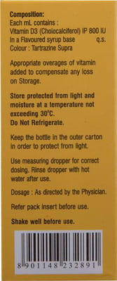 Kidrich D3 Bottle Of 5ml Oral Solution