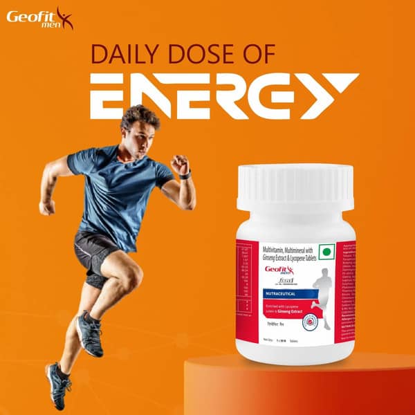 Geofit Men Bottle Of 30 Tablets