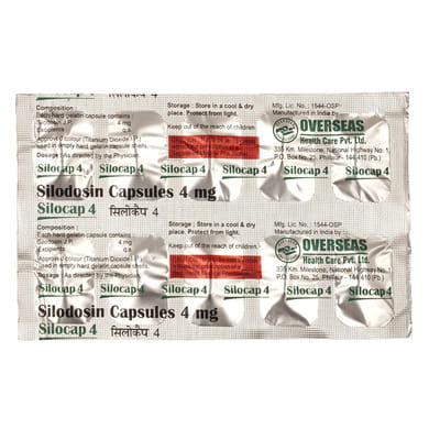 Silocap 4mg Strip Of 10 Capsules