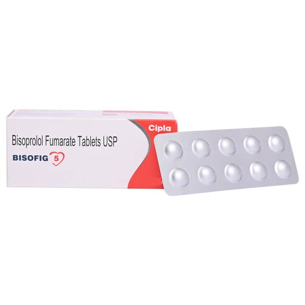 Bisofig 5mg Strip Of 10 Tablets