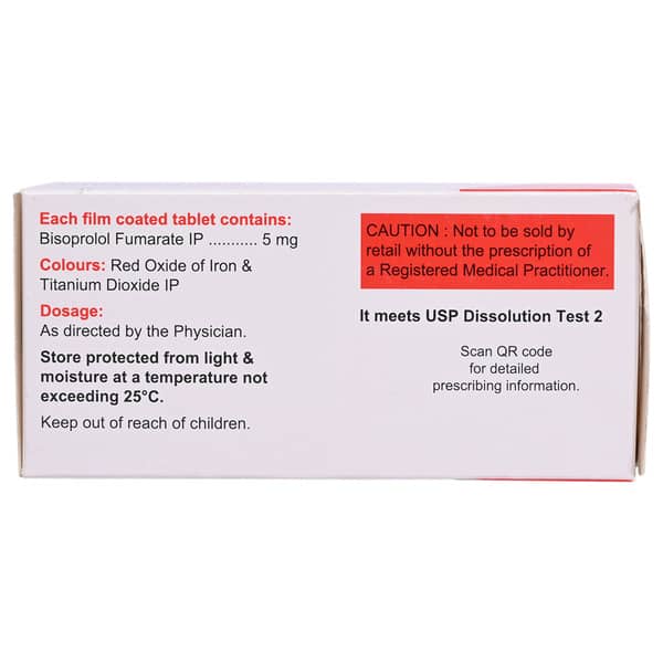 Bisofig 5mg Strip Of 10 Tablets