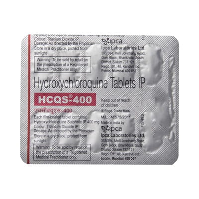 Hcqs 400mg Strip Of 15 Tablets