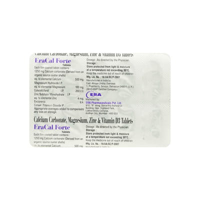 Eracal Forte Strip Of 10 Tablets