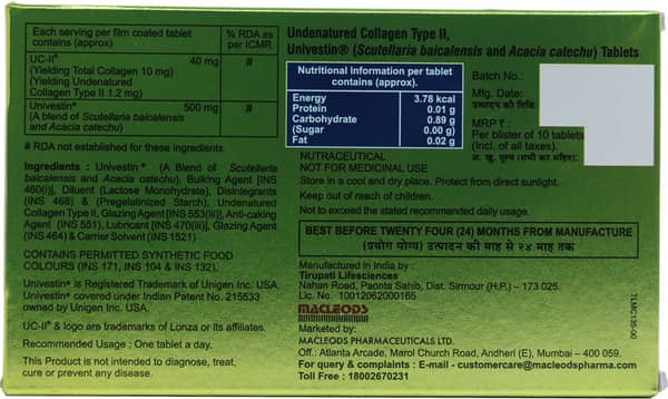 Macvestin Neo Strip Of 10 Tablets