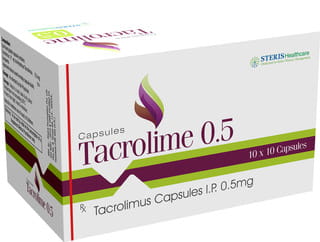 Tacrolime 0.5mg Strip Of 10 Capsules