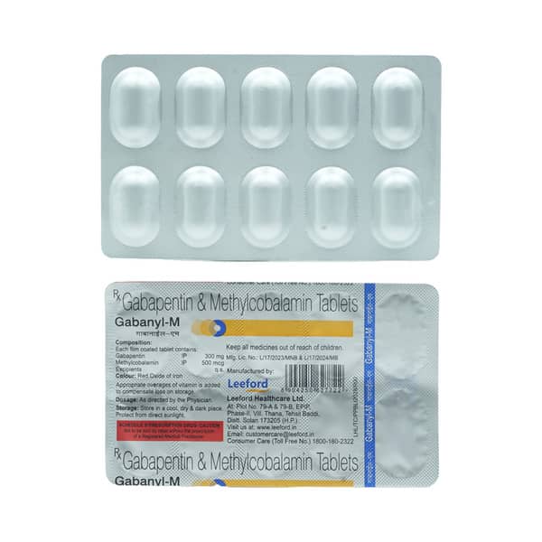 Gabanyl M Strip Of 10 Tablets