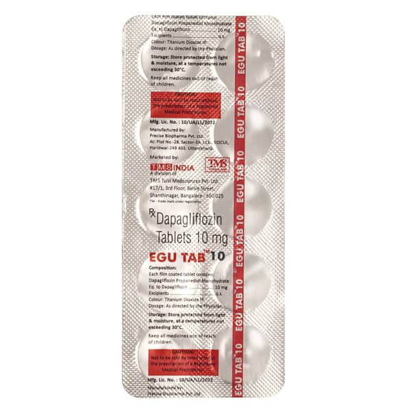 Egu Tab 10Mg Strip Of 10 Tablets