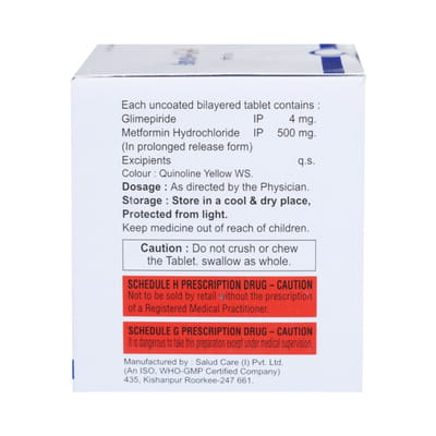 Ameto G 4mg Strip Of 15 Tablets