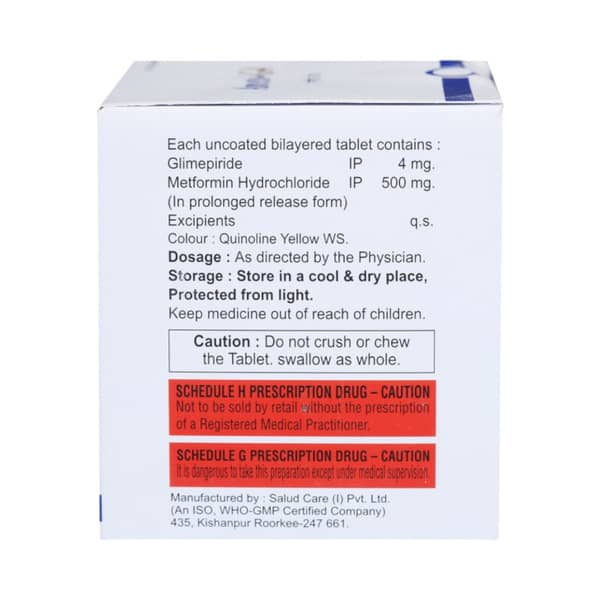 Ameto G 4mg Strip Of 15 Tablets