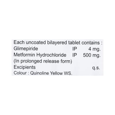 Ameto G 4mg Strip Of 15 Tablets