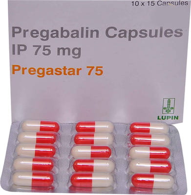 Pregastar 75mg Strip Of 15 Capsules