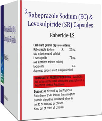 Raberide Ls Strip Of 10 Capsules