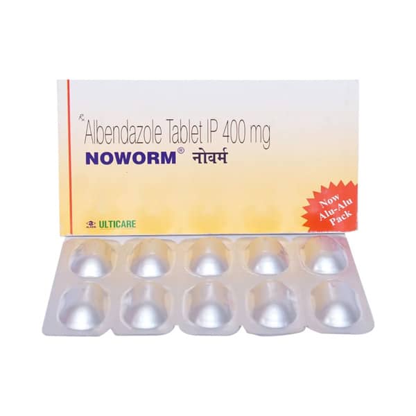 Noworm 400mg Strip Of 10 Chewable Tablets