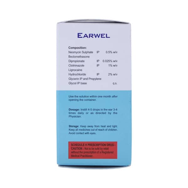 Neo Earwel Bottle Of 5ml Ear Drops