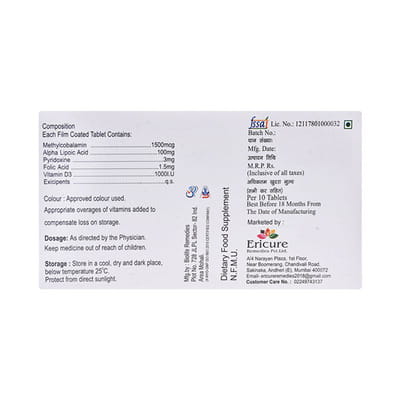 Eneuroforce Strip Of 10 Tablets