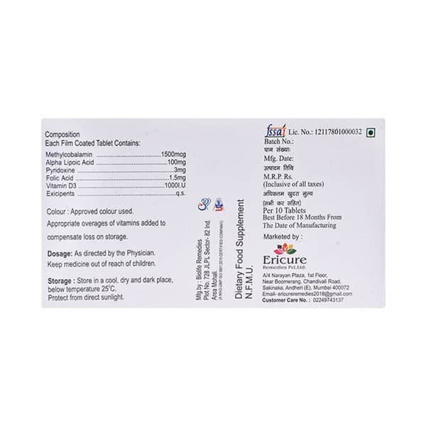 Eneuroforce Strip Of 10 Tablets