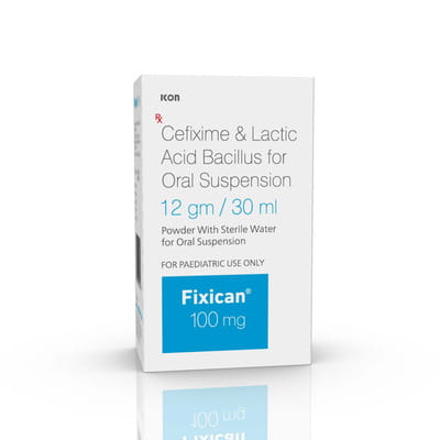 Fixican 100mg Bottle Of 30ml Dry Suspension