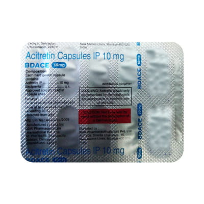 Bdace 10mg Strip Of 10 Capsules