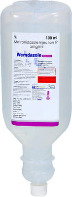 Wemdazole 5mg Bottle Of 100ml Injection