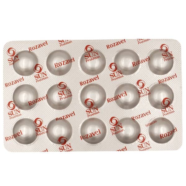 Rozavel 20mg Strip Of 15 Tablets