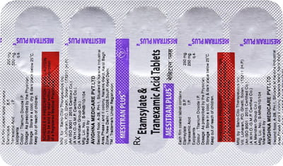 Mesitran Plus Strip Of 10 Tablets