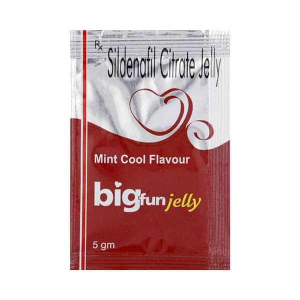 Funtime 100mg Mint Cool Flavour Sachet Of 5gm Oral Jelly
