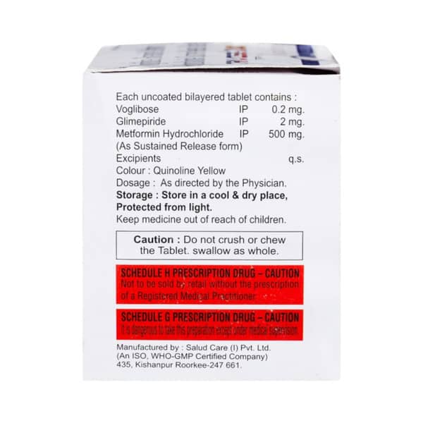 Trivose 2/0.2Mg Strip Of 15 Tablets